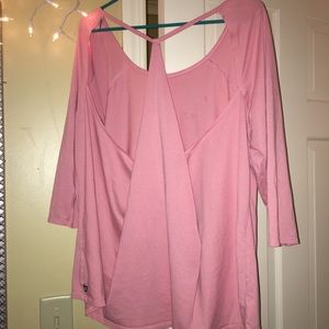 workout or lounge cute peach top